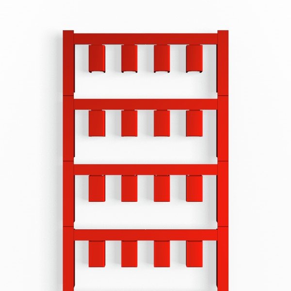 Weidmüller - Kabelmarkierungssystem Leitermarkierer SF 5/12NEUTRAL RT V2 12x7,4mm,rot − 160 Stück