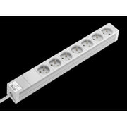 Rittal - Mehrfachsteckdose Steckdosenleiste DK 7240.510 7 Dosen F/B 19Z