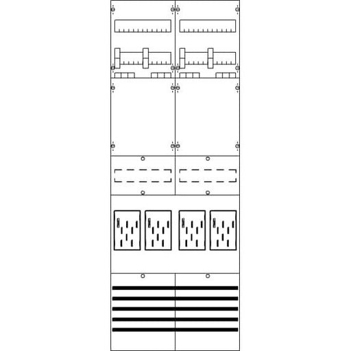 Striebel&John - Zählerfeld BF29A4XAY 9RE 4Z vorverdrahtet