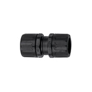 HellermannTyton - Verbinder für Wellschläuche HG-HG Schlauchverbinder HG34-HG34-PA66-BK-10 Kunststoff IP66 − 10 Stück