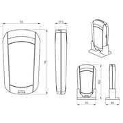 BEG Brück Electronic - Zubehör/Ersatzteile für Bewegungsmelder IR-Fernbedienung 93067