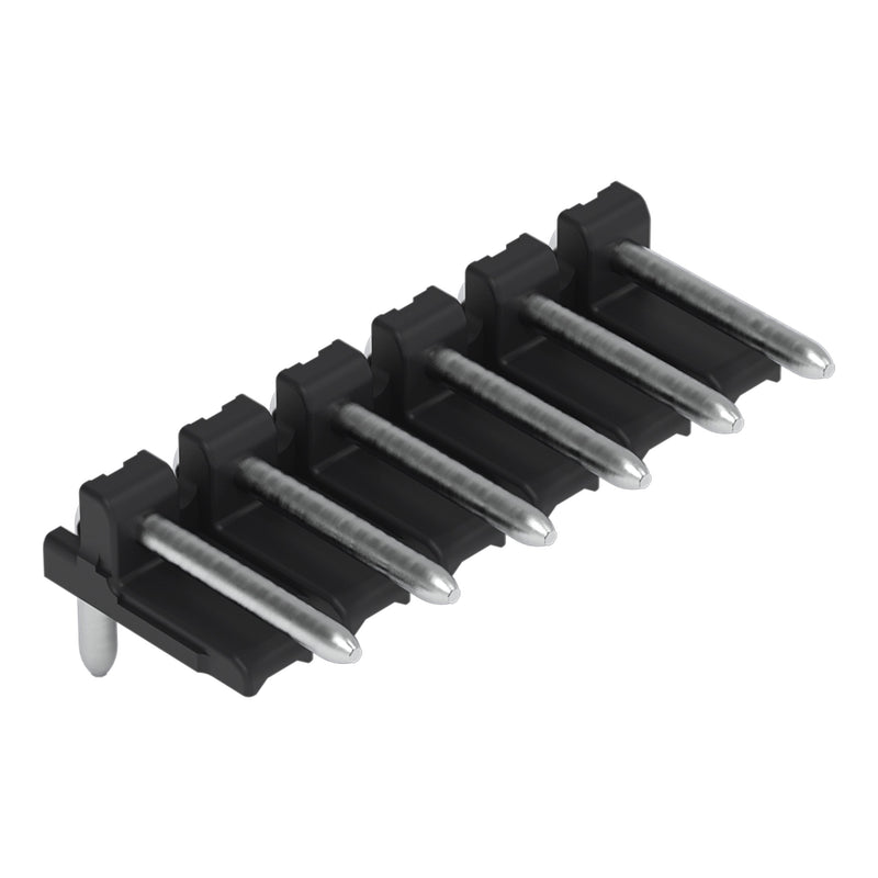 WAGO - Leiterplattensteckverbinder THT-Stiftleiste Lötstift 2091-1726 1,0mm,abgewinkelt,sw − 400 Stück
