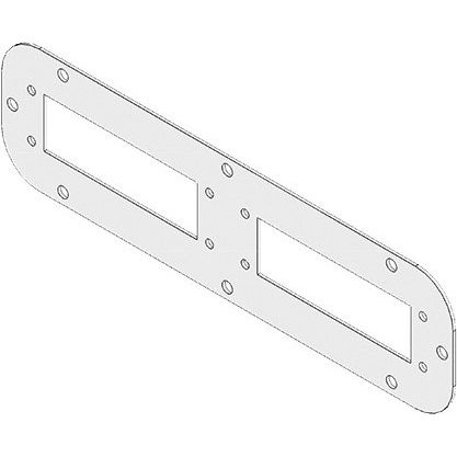 Icotek - Einführungsflansch für Kleingehäuse/Schaltschrank Kabelflanschplatte FP-AE-24 330/90