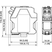 Stahl - Feldbus, Dez. Peripherie - Kommunikations-Modul ISpac 9186/15-12-11 Faseroptik