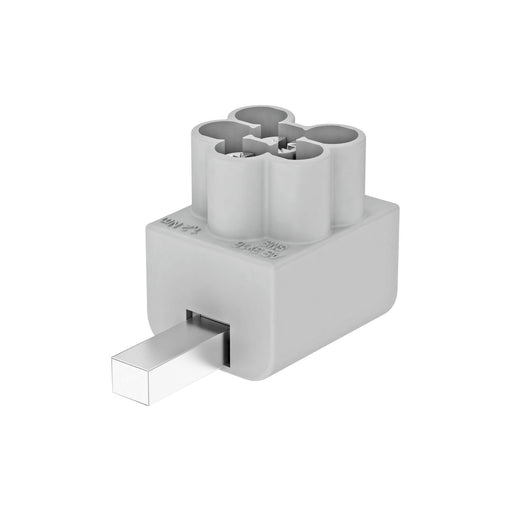 OBO Bettermann Vertr - Zubehör/Ersatzteile für Überspannungsschutz Energietechnik Anschlussklemme AS 3x16 3x16qmm − 1 Stück b
