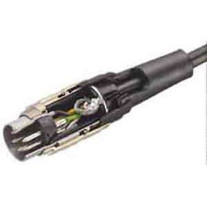 Binder - Rundsteckverbinder, feldkonfektionierbar (Industriesteckverbinder) Kabelstecker 99 2025 00 07 7-polig,Serie 581