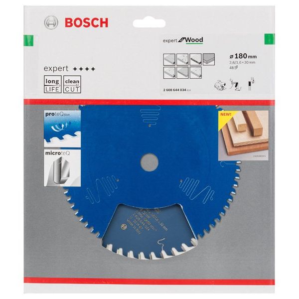 Bosch - Kreissägeblatt Expert for 2608644034 Wood H 180 x 30 Z48