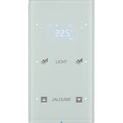 Berker - Bussystem-Tastsensor Touchsensor 2fach 75642150 Glas polarweiß