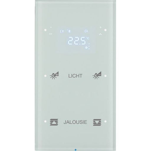 Berker - Bussystem-Tastsensor Touchsensor 2fach 75642150 Glas polarweiß