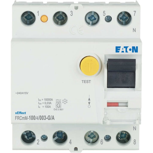 Eaton - Fehlerstrom-Schutzschalter FI-Schalter FRCMM-100/4/003-G/A 100A 30mA 4polig