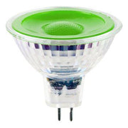 Scharnberger+Hasenbein - LED-Lampe/Multi-LED LED-Reflektorlampe MR16 38291 GU5,3 12V grün 38°
