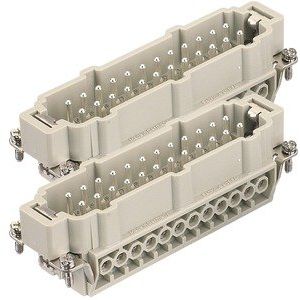 Harting - Kontakteinsatz für Rechtecksteckverbinder Schraubanschluss 09330242611