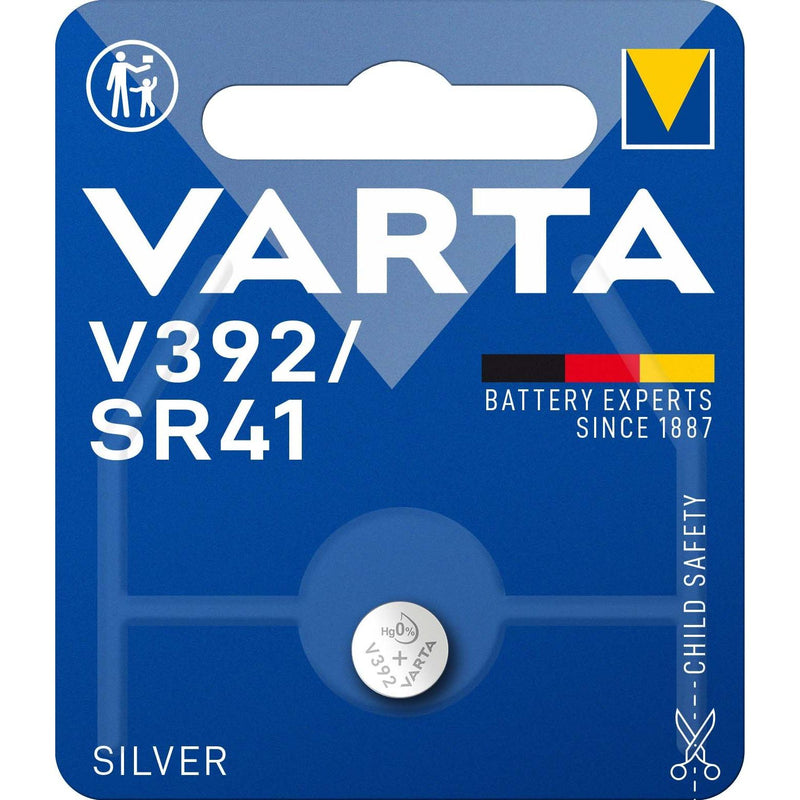 Varta Cons.Varta - Batterie Electronics V 392 Bli.1 1,55V/40mAh/Silber − 10 Stück