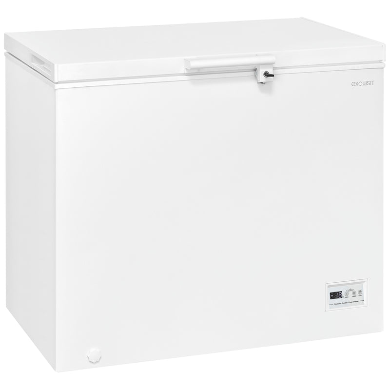 EXQUISIT - Gefriergerät Gefriertruhe GT250-HE-040D ws 254l