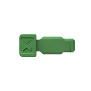 Knipex - Dekorelement für Abdeckungen ColorCode Clips 00 61 10 CG (VE10) Grün (10 Stk)