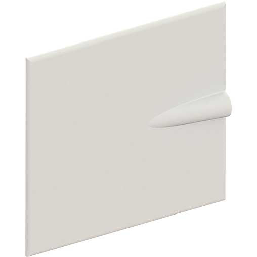 Kaiser - Deckel für Dose/Gehäuse für Montage in der Wand/Decke Abschluss-Steckdeckel 9909.20 130x130x3,5mm