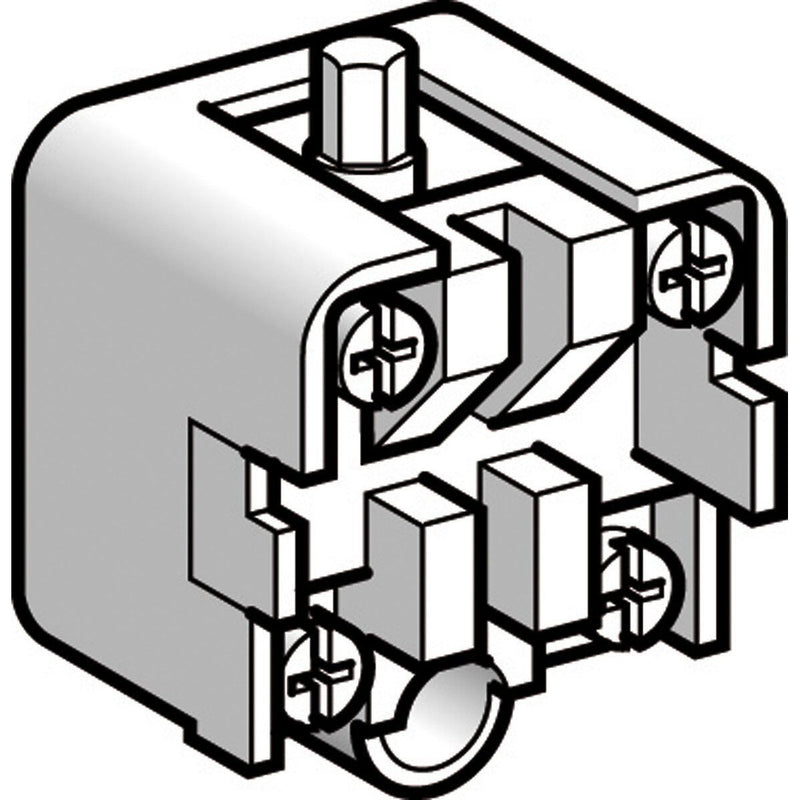 Telemechanique Sensors - Hilfsschalterblock Sprungschalter XCKZ01