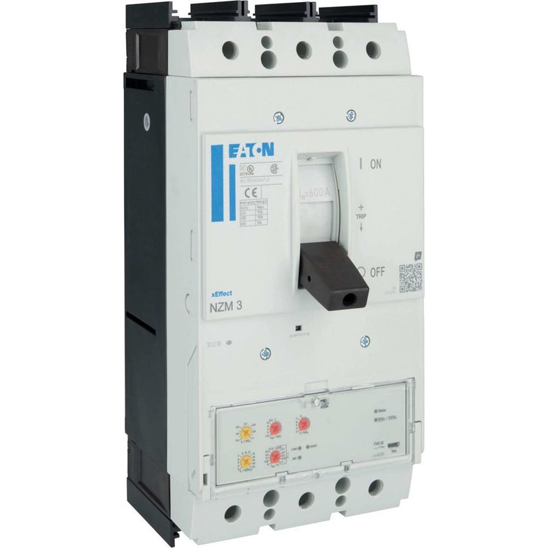 Eaton - Leistungsschalter für Trafo-, Generator- und Anlagenschutz Leistungsschalter NZMH3-VX600-NA NZM3 PXR20 600A, 3p
