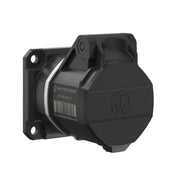 Walther Werke - CEE-Anbausteckdose (IEC 60309) CEE NEO Anbaudose FW412301CA gerade 1 6A 3P 1h − 1 Stück