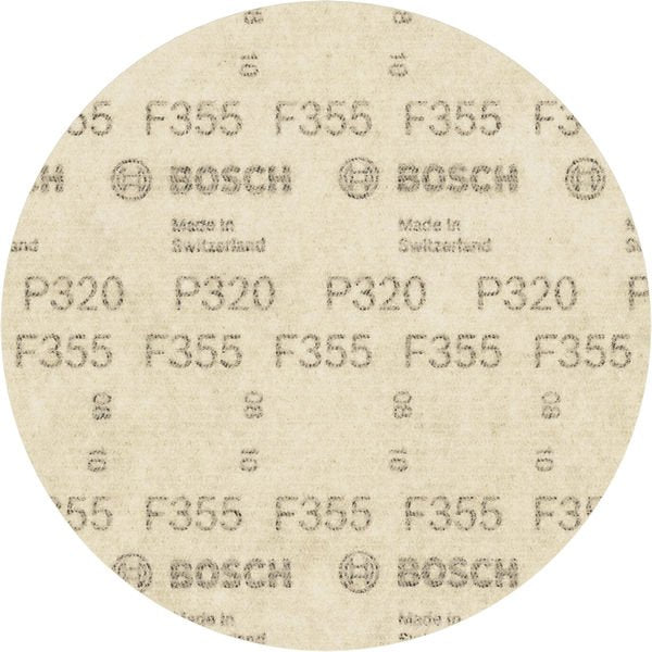 Bosch - Schleifpapier/Schleifvlies PRO F355 Schleifblatt, 115 2608605500 mm, G320, 10-tlg
