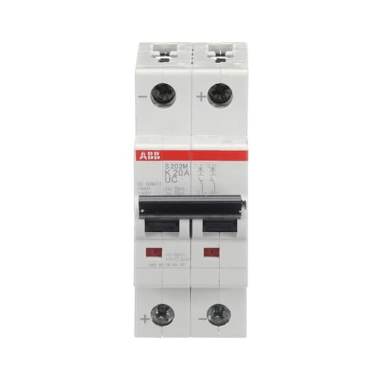 ABB Stotz S&J - Leitungsschutzschalter Sicherungsautomat S202M-K20UC 10kA 20A K 2p
