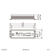 EVN Lichttechnik - LED-Betriebsgerät LED-Netzgerät 12V SLD6712100 dimmbar 32,4-100W