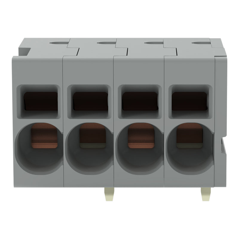 WAGO - Leiterplattenklemme 6qmm 2626-1104/010-000 Rastermaß 7,5mm grau − 70 Stück