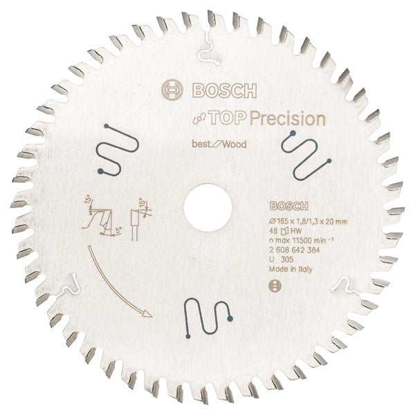 Bosch - Kreissägeblatt Top 2608642384 Precision Best for