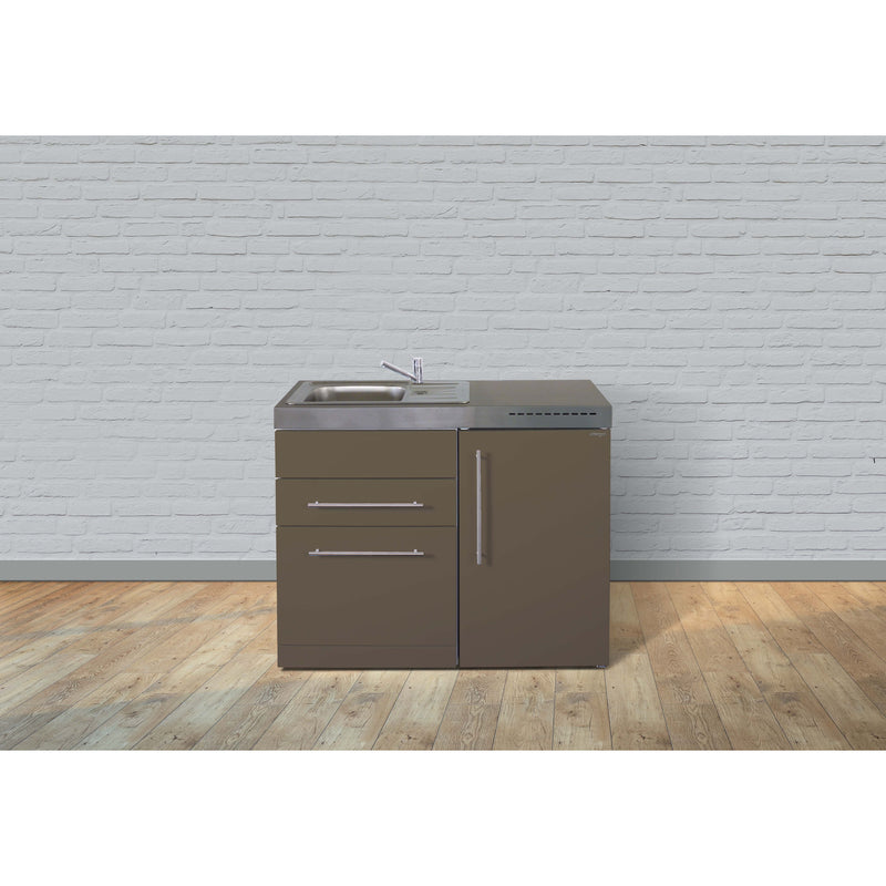 Stengel - Mini-Küche Miniküche Premiumline MPMM110SBliS Mokka metallic