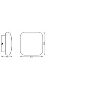 Ledvance - Decken-/Wandleuchte LED-Wand-/Deckenleuchte SMART+#4058075574373 WiFi