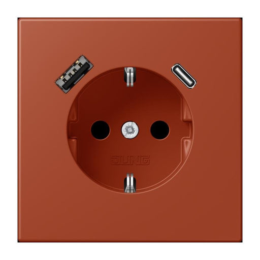 Jung - Steckdose SCHUKO Steckdose LC 1520-15 CA 232 locre rouge (32110)