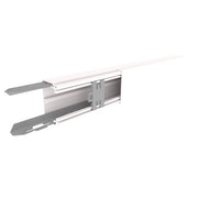 Unex - Leitungsführungskanal Installationskanal 73071-2 RAL 9010, 40x60 − 36 Meter
