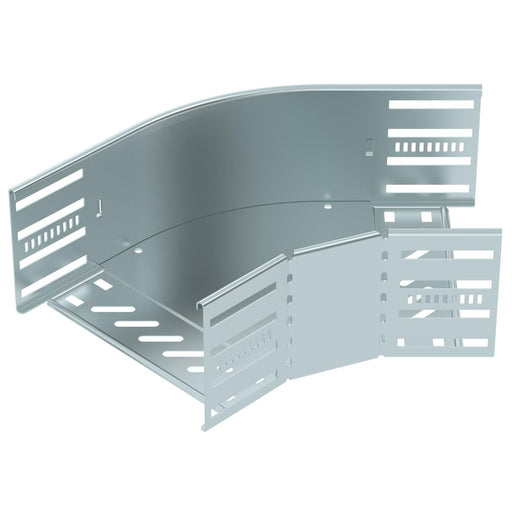 OBO Bettermann - Bogen für Kabelrinne Bogen 45 Grad RB 45 120 FS 110x200 bandverzinkt