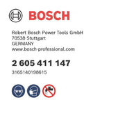 Bosch - Systemzubehör für Schleifen/Polieren (Akku/elektrisch/Druckluft) Staubbox zu HW3 komplett, 2605411147 passend zu GEX PEX