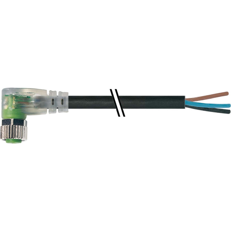 Murrelektronik - Konfektioniertes Sensor-Aktor-Kabel M8-Buchse gewinkelt 7000-08121-6300750 m.frei. Leitungsende − 1 Stück