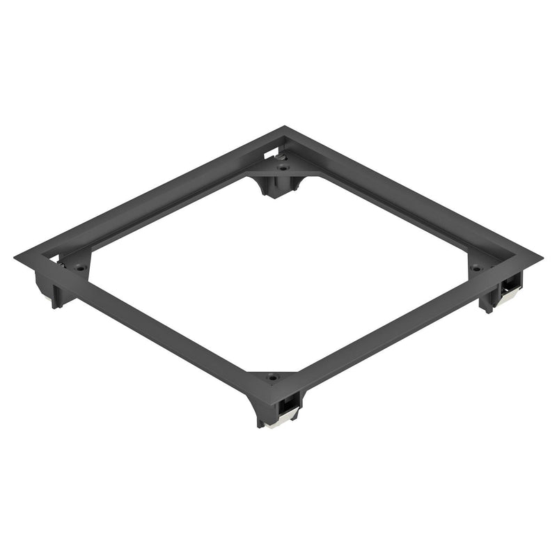 OBO Bettermann - Zubehör/Ersatzteile für Unterflurkanalsysteme Teppichschutzrahmen SRE 250 9011 ZDE214x214mm,RAL9011