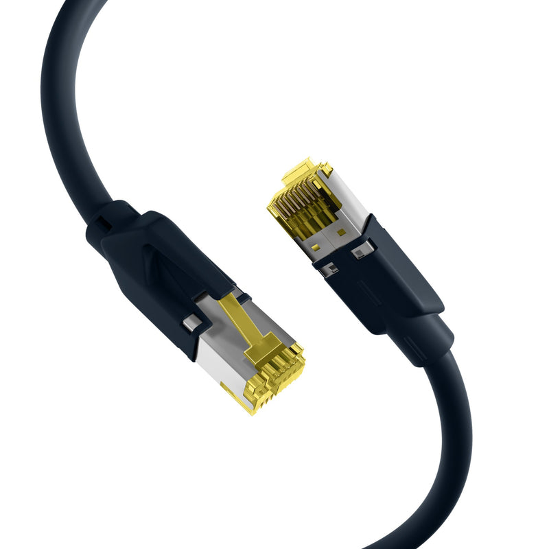 EFB-Elektronik - Patchkabel Kupfer RJ45 Patchkabel Cat.6A K3130.25 schwarz 25m