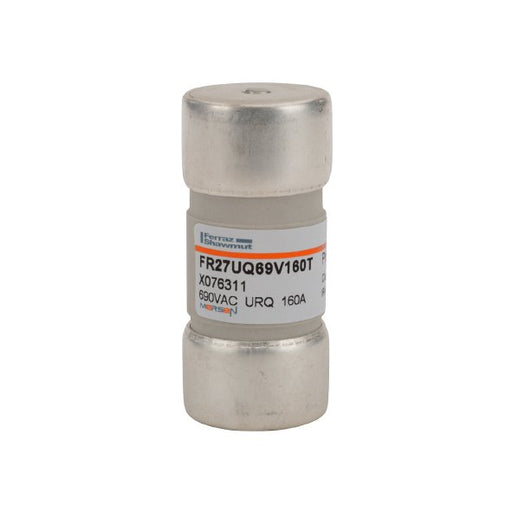 Mersen - Zylindrische Sicherung Sicherungseinsatz zylindr. FR27UQ69V160T aR 27x60 160A − 10 Stück