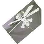 DeKo - Umluftventilator Deckenventilator BC 837 White Liane weiß/weiß