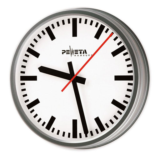 Peweta - Uhr Außenuhr als Nebenuhr 72.730.521 12/24V,Min,Se-Impuls
