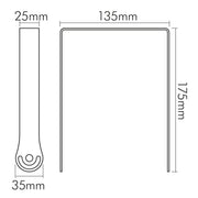 Nobile - Mechanisches Zubehör/Ersatzteile für Leuchten Deckenbefestigung 1740012212 − 1 Stück