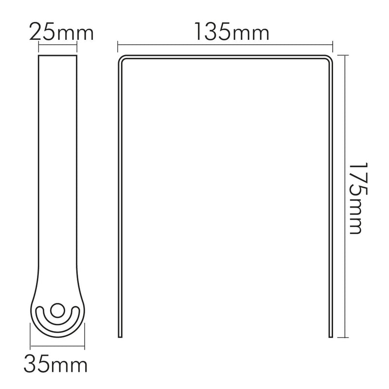 Nobile - Mechanisches Zubehör/Ersatzteile für Leuchten Deckenbefestigung 1740012212 − 1 Stück
