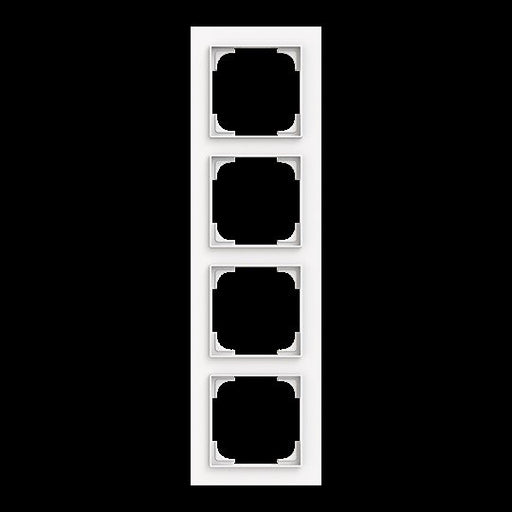 Busch-Jaeger - Abdeckrahmen Abdeckrahmen 4-fach 1724-44M − 1 Stück by Busch-Jaeger
