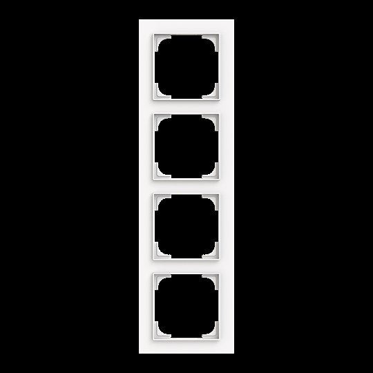 Busch-Jaeger - Abdeckrahmen Abdeckrahmen 4-fach 1724-44M  − 1 Stück

