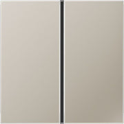 Jung - Abdeckung/Bedienelement für Installationsschalterprogramme Tastensatz 1-fach eds ES 2401 TSA komplett − 1 Stück