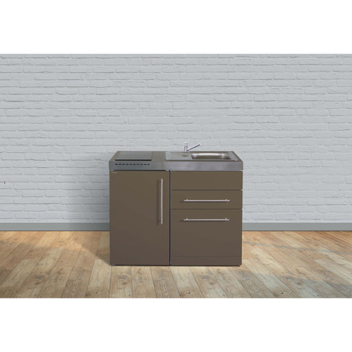 Stengel - Mini-Küche Miniküche Premiumline MPMM110SKSIKFliBreS Mokka metallic