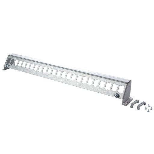 Metz Connect - Frontpanel/Patchpanel leer (Schaltschrank) Multimedia Panel 130927-2400-E 24 Port leer