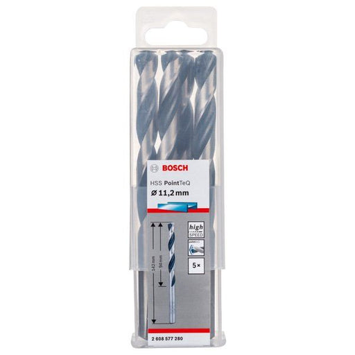 Bosch - Bohrer Metallspiralbohrer HSS 2608577280 PointTeQ DIN 338