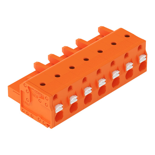 WAGO - Kabelsteckverbinder für Leiterplattensteckverbinder 1-Leiter-Federleiste 2231-707/026-000 Push-inCAGECLAMP,or − 50 Stück