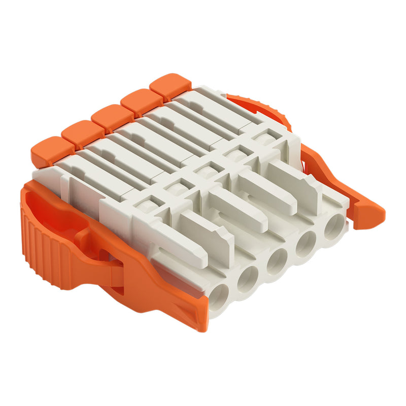 WAGO - Kabelsteckverbinder für Leiterplattensteckverbinder 1-LeiterFederleiste Hebel 2721-1105/037-000 Push-inCAGECLAMP,lgr − 50 Stück